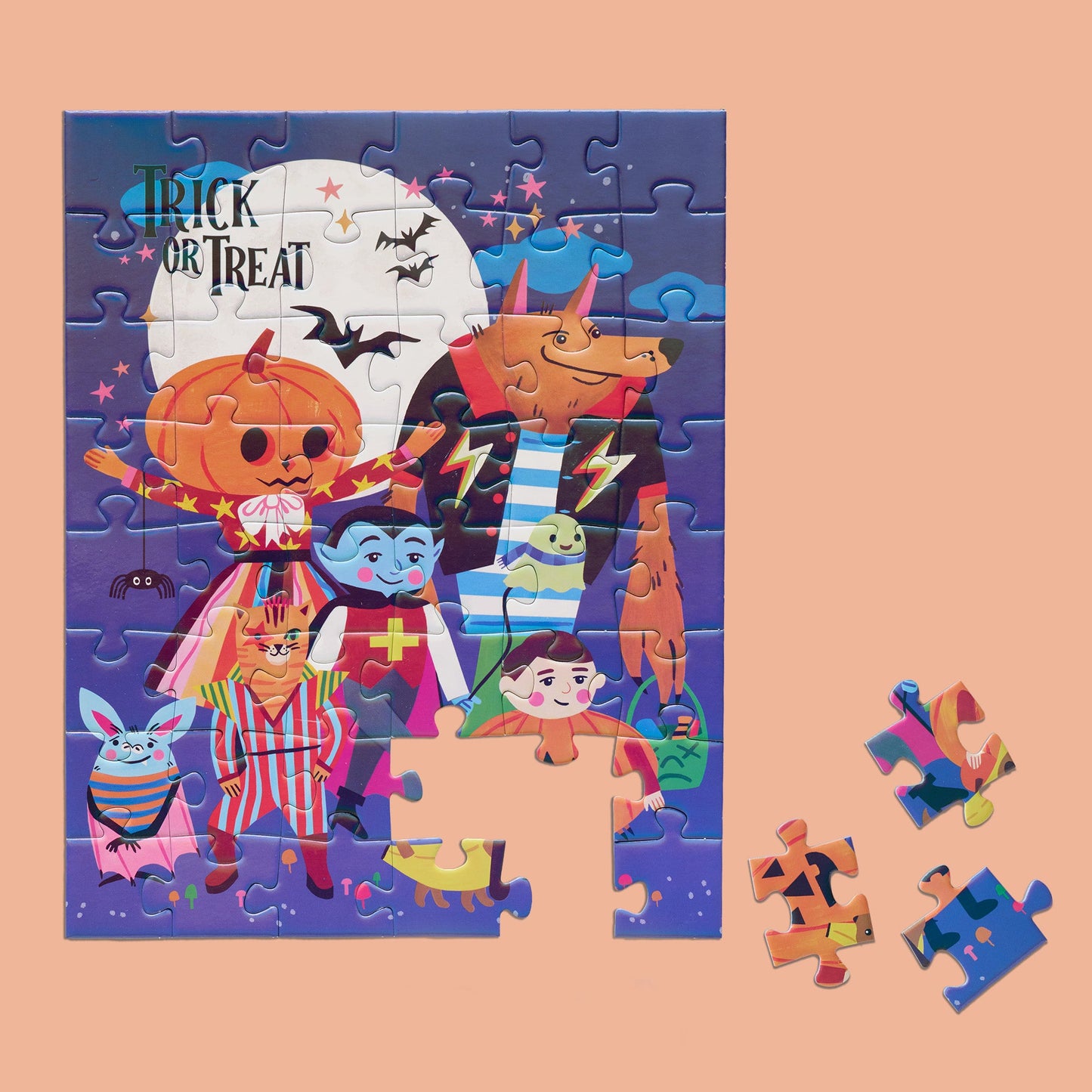 Trick Or Treat 48 Piece Puzzle Snax