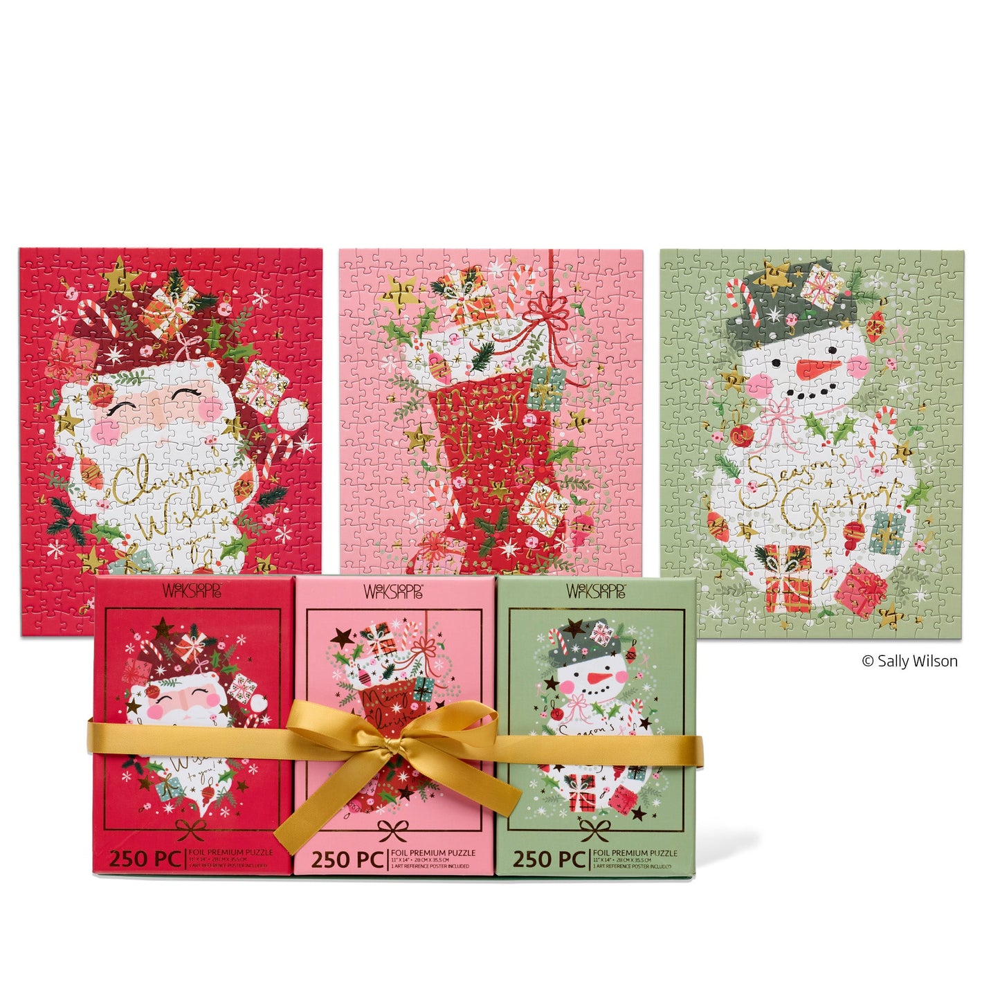 Christmas Wishes 250 Piece Puzzle Set