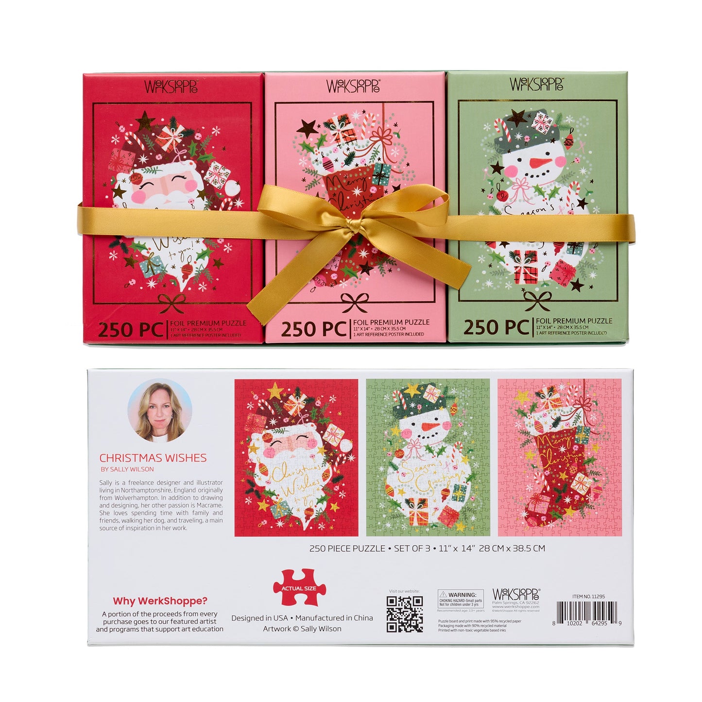 Christmas Wishes 250 Piece Puzzle Set