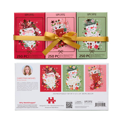 Christmas Wishes 250 Piece Puzzle Set
