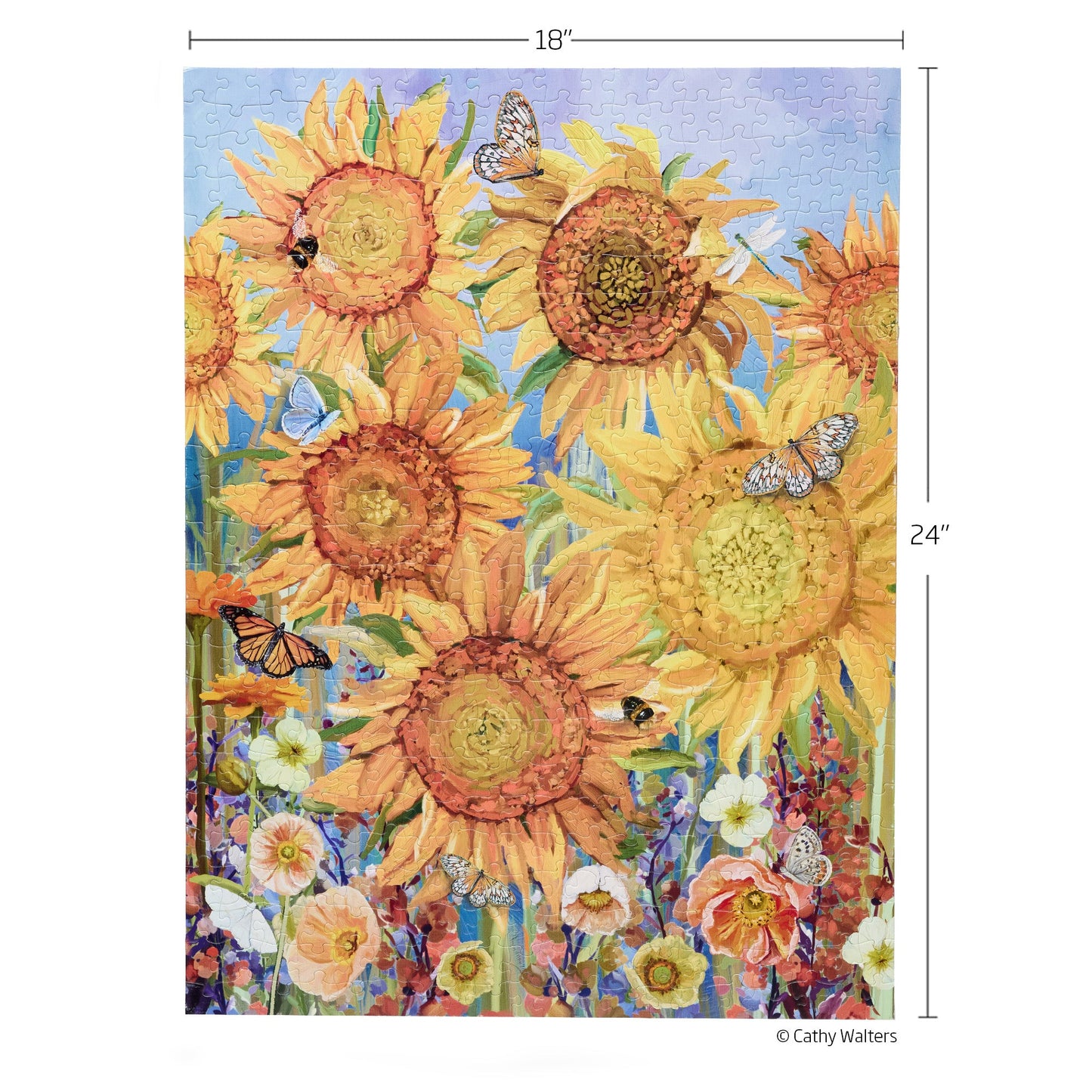 Sunflowers 500 Piece Puzzle
