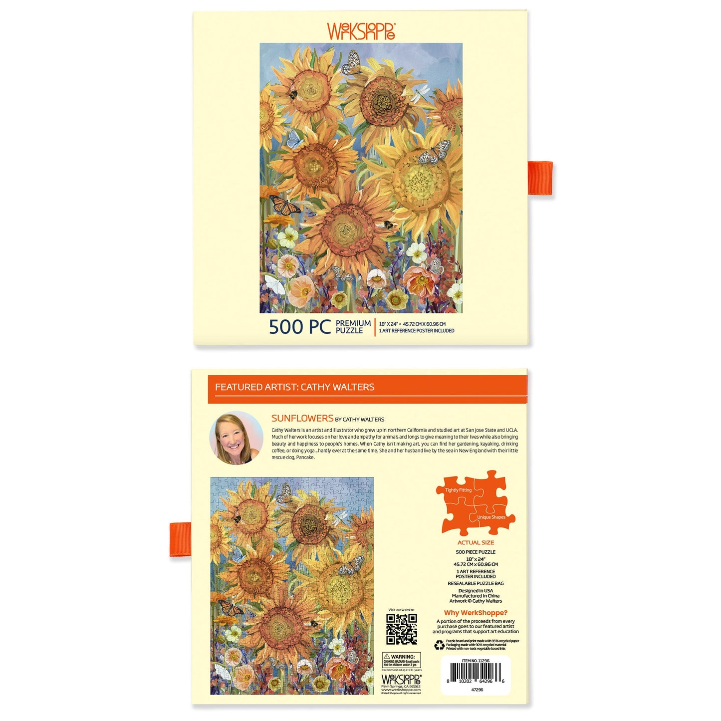 Sunflowers 500 Piece Puzzle