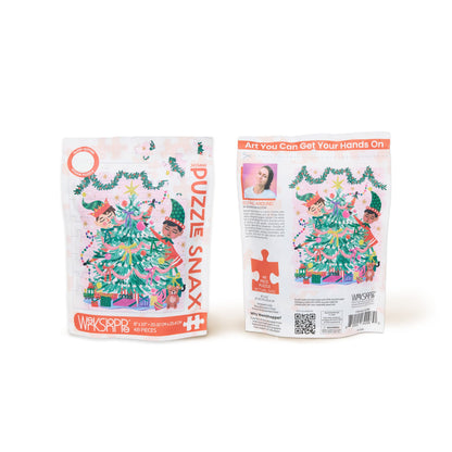 Elfing Around 48 Piece Puzzle Snax