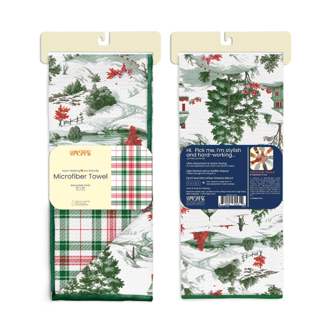 Cross-Country Toile Microfiber Towel
