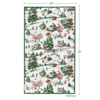 Cross-Country Toile Microfiber Towel