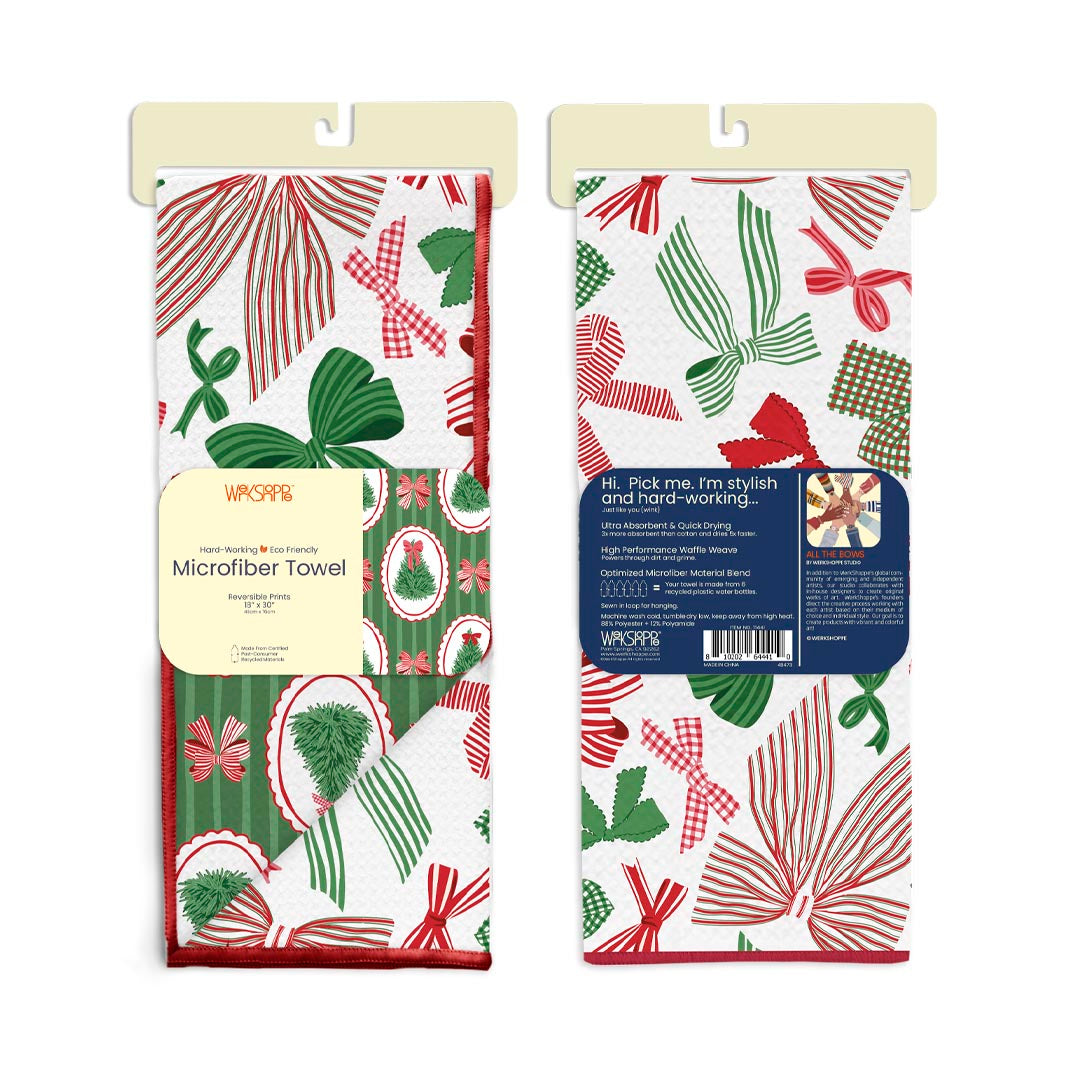 All The Bows Microfiber Towel