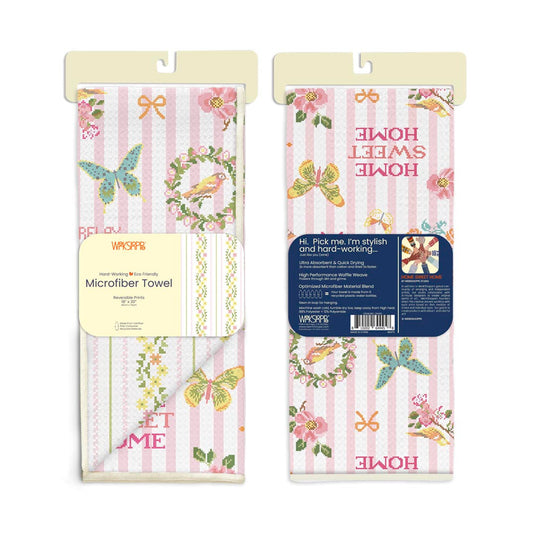 Home Sweet Home Microfiber Towel