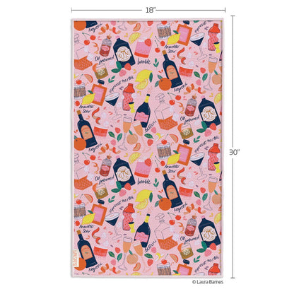 Cocktail Classics Microfiber Towel