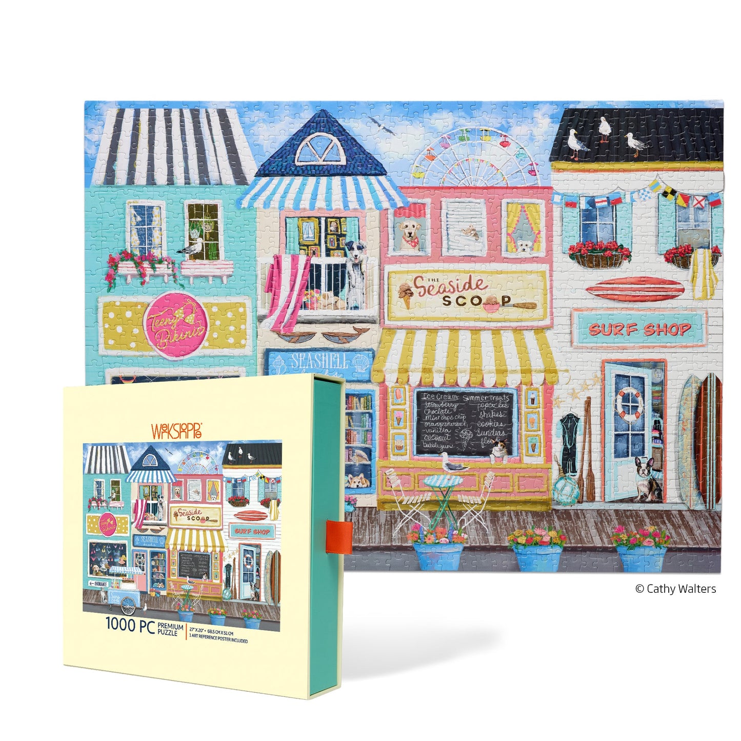 Beach Boardwalk 1000 Piece Puzzle