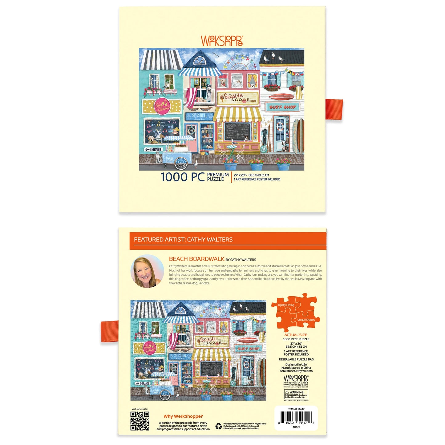 Beach Boardwalk 1000 Piece Puzzle