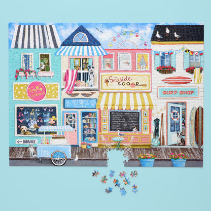 Beach Boardwalk 1000 Piece Puzzle