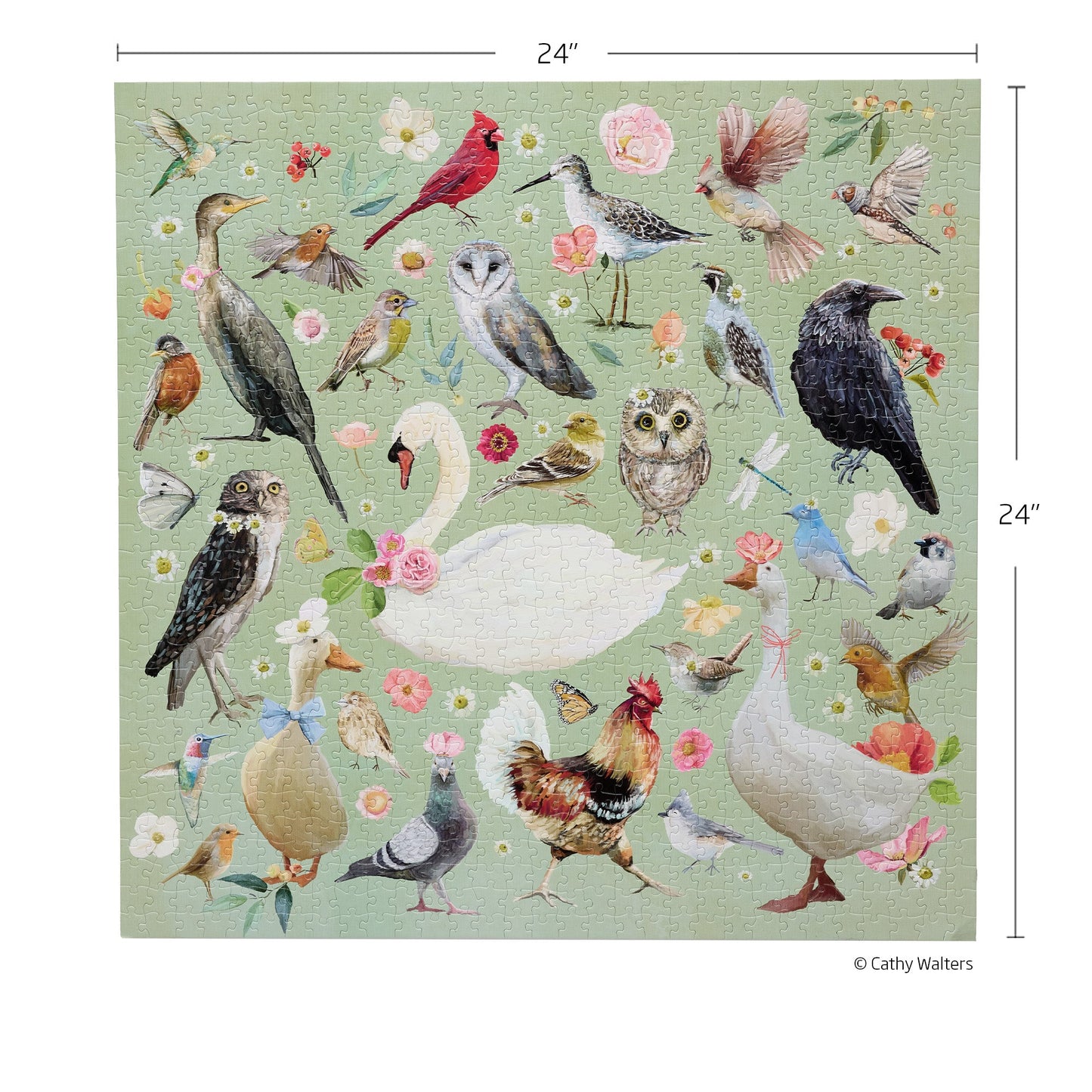 Beautiful Birds 1000 Piece Puzzle