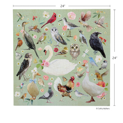 Beautiful Birds 1000 Piece Puzzle