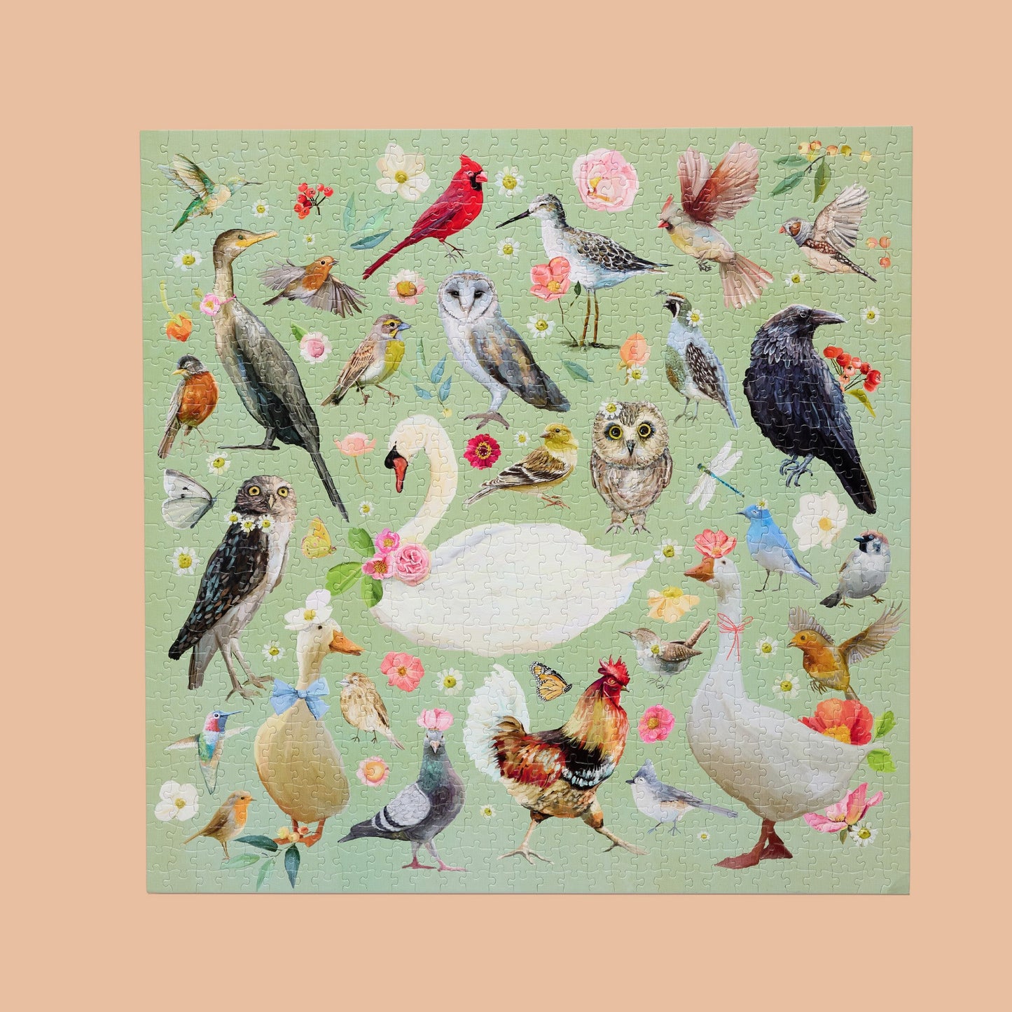 Beautiful Birds 1000 Piece Puzzle