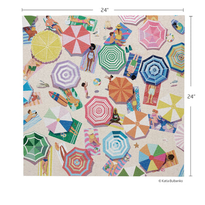 Beach Day 1000 Piece Puzzle