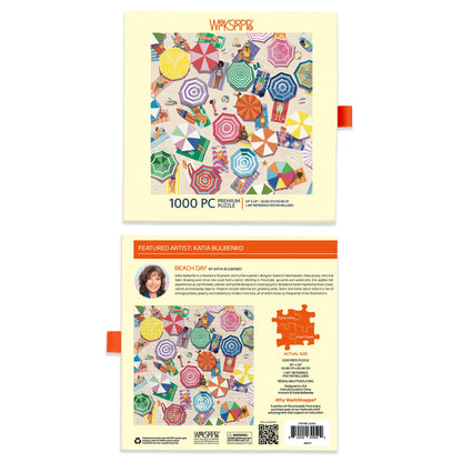Beach Day 1000 Piece Puzzle