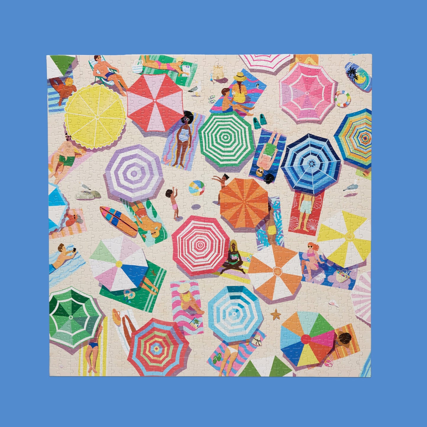 Beach Day 1000 Piece Puzzle