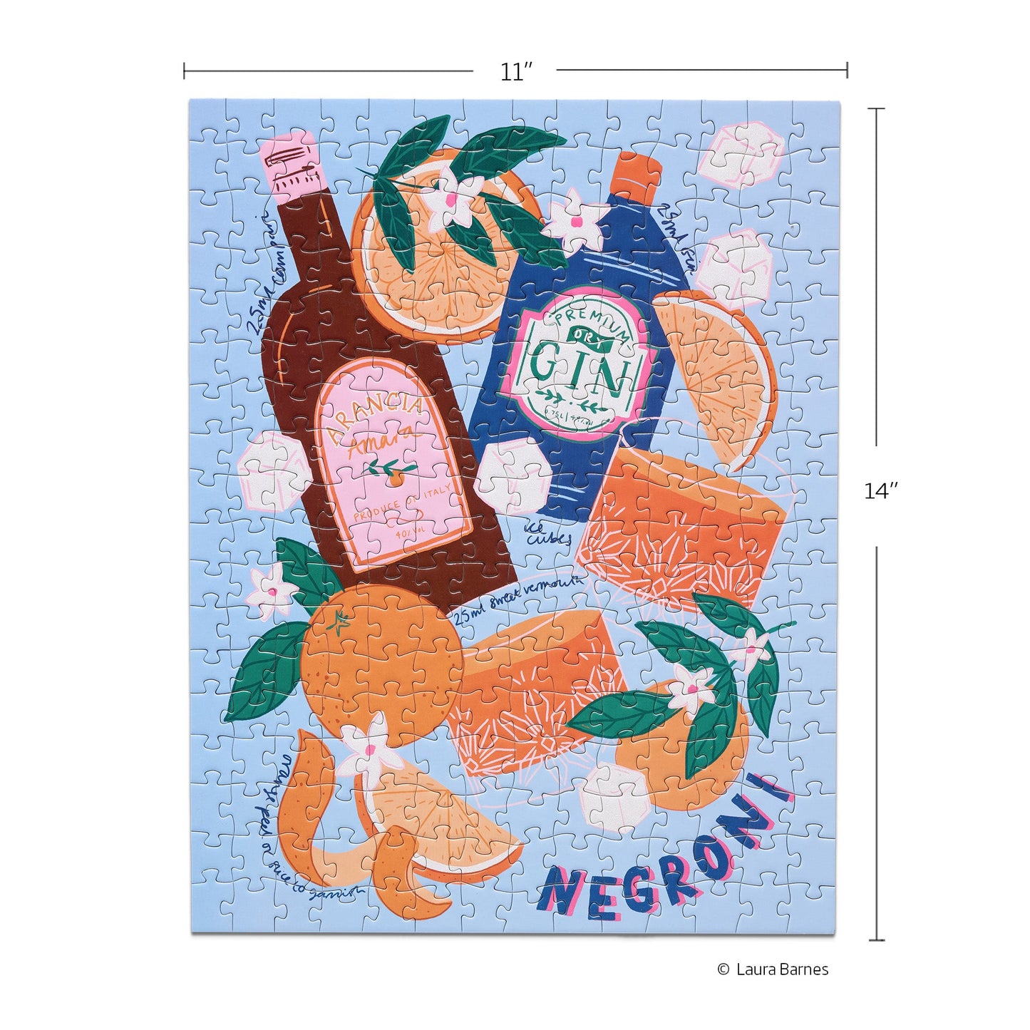 Cocktail Classics 250 Piece Puzzle Set
