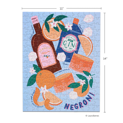Cocktail Classics 250 Piece Puzzle Set
