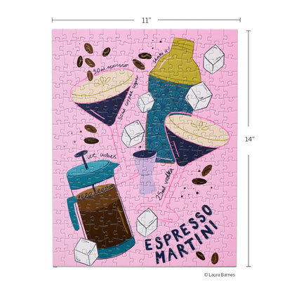 Cocktail Classics 250 Piece Puzzle Set