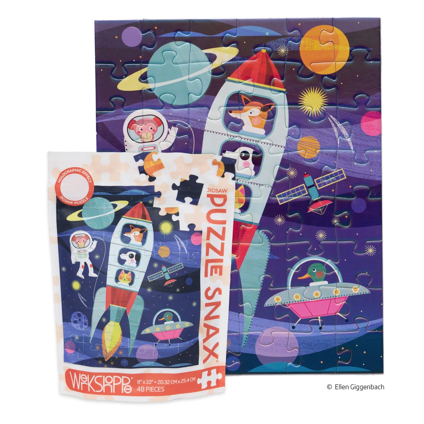 Space Explorers 48 Piece Puzzle Snax