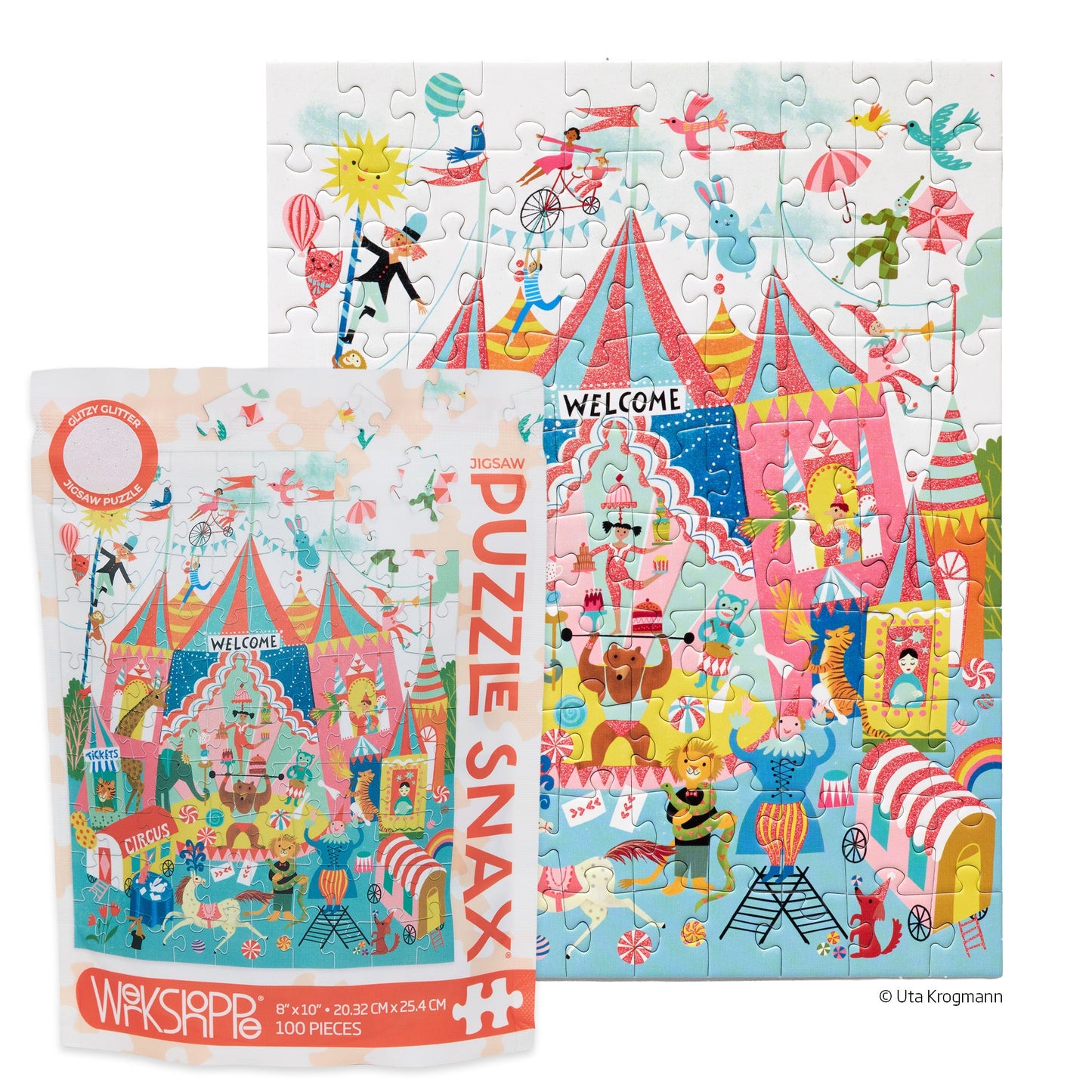 Colorful Circus 100 Piece Puzzle Snax