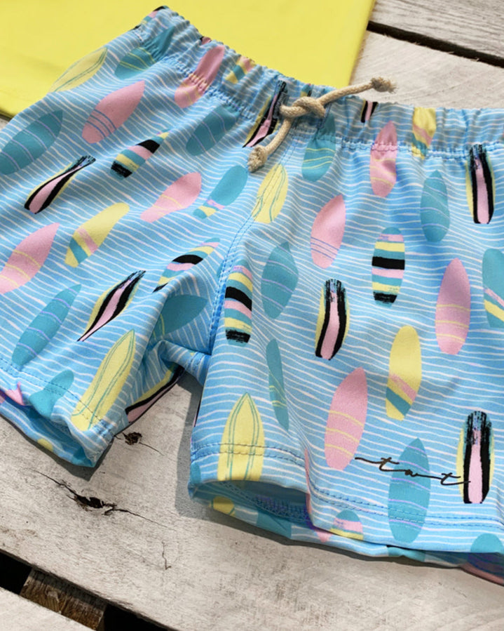 Surf's Up Boys Swim Trunks