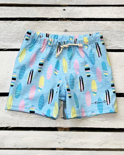 Surf's Up Boys Swim Trunks