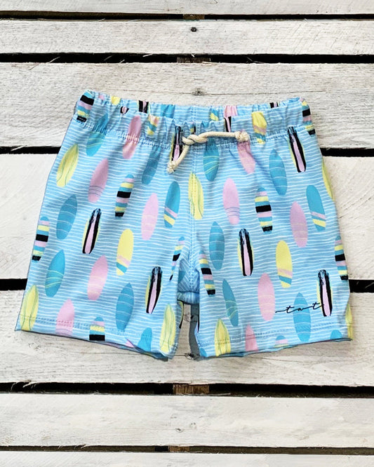 Surf's Up Boys Swim Trunks