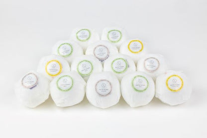 14 Handmade Bath Bombs with Essential Oils Set