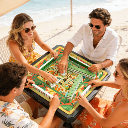 The Florida Keys Mini Travel Mahjong Mat