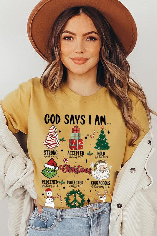 God Says I Am... Graphic Tee