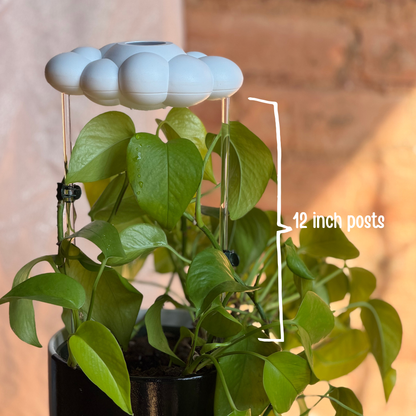 Original Dripping Rain Cloud with Sun Charm