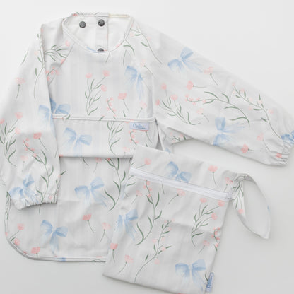 The Grayson Long Sleeve Bib - Fancy Floral