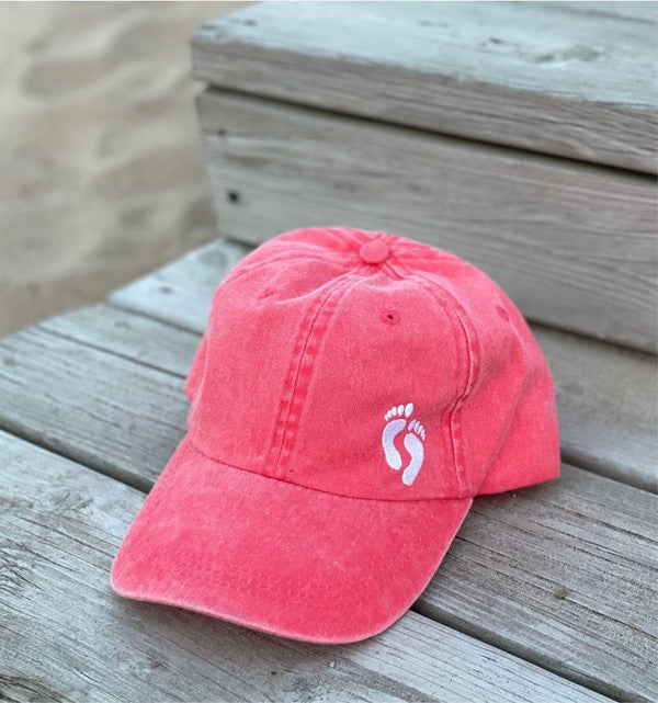 Bare Feet Only Baseball Hat