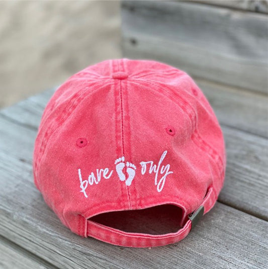 Bare Feet Only Baseball Hat