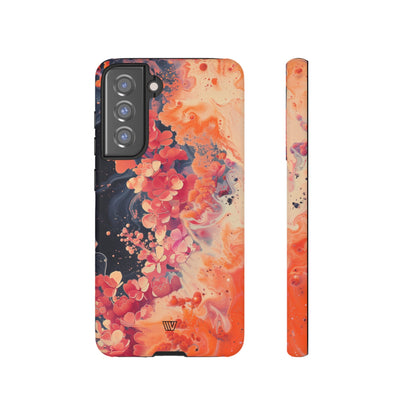 WAVE OF FLOWERS | Tough Phone Case