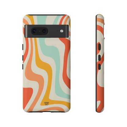 RETRO GROOVY SWIRLS | Tough Phone Case