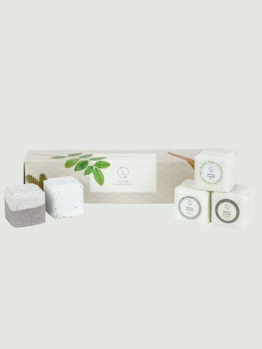 Set of 12 Earthy Shower Steamers Gift Box