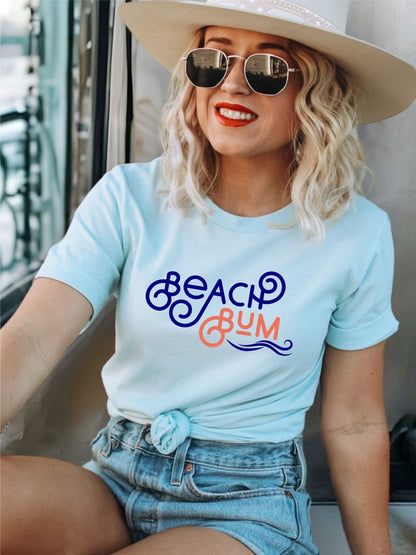 New Style Beach Bum Graphic Tee