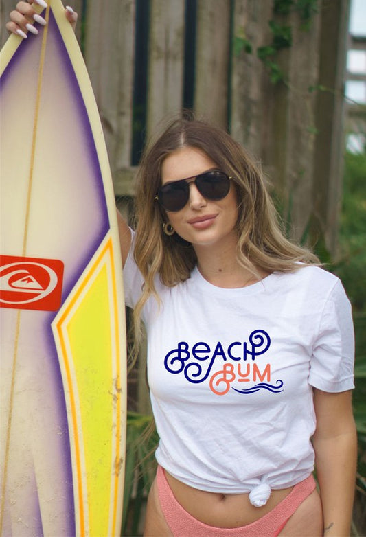 New Style Beach Bum Graphic Tee