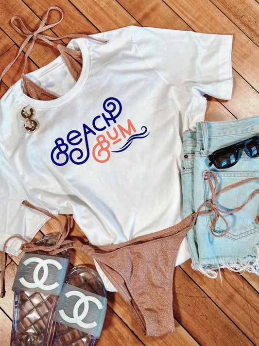 New Style Beach Bum Graphic Tee