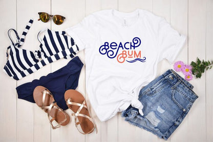 New Style Beach Bum Graphic Tee