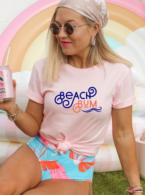 New Style Beach Bum Graphic Tee