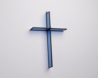 Harbor Blue Cross Suncatcher