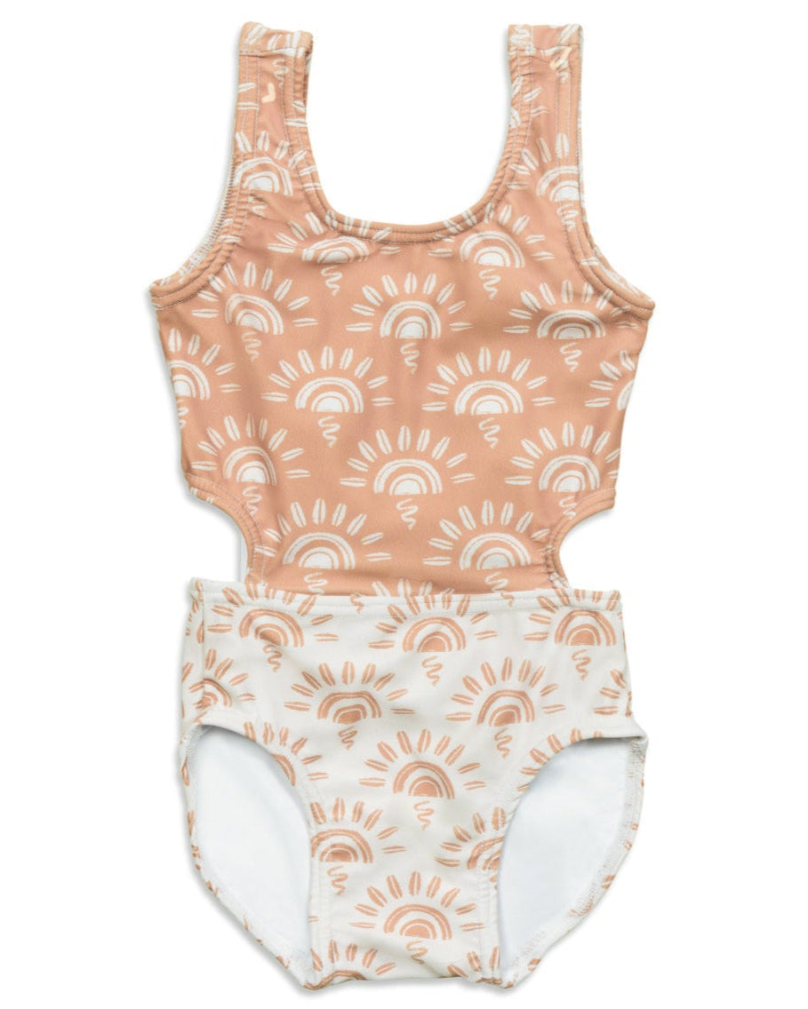 Sunny Days Cutout Swimsuit With Bow