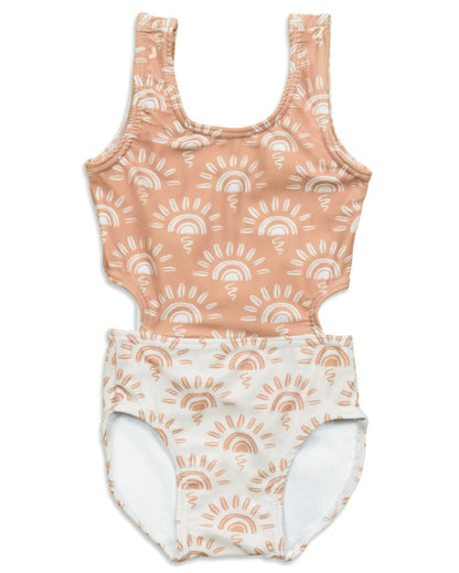 Sunny Days Cutout Swimsuit With Bow