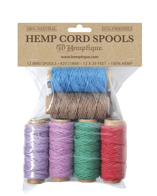Hemp Cord Mini Spools Multi-Packs