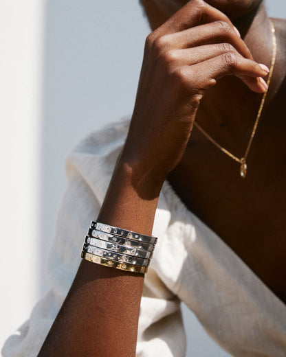 Strength Hinged Bracelet