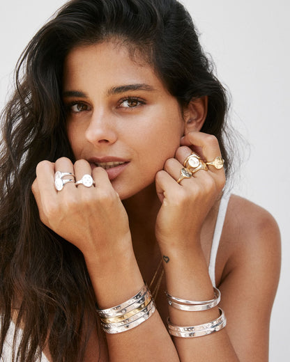 Strength Hinged Bracelet